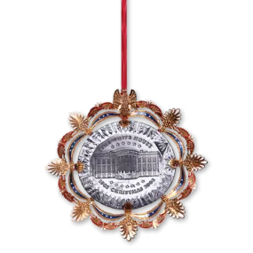 2002 White House Christmas Ornament, The East Room in 1902