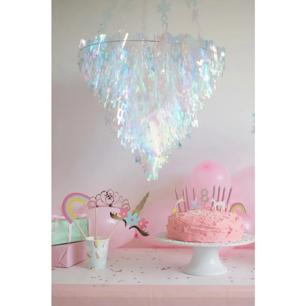 20" Iridescent Chandelier.@G_Pretenders