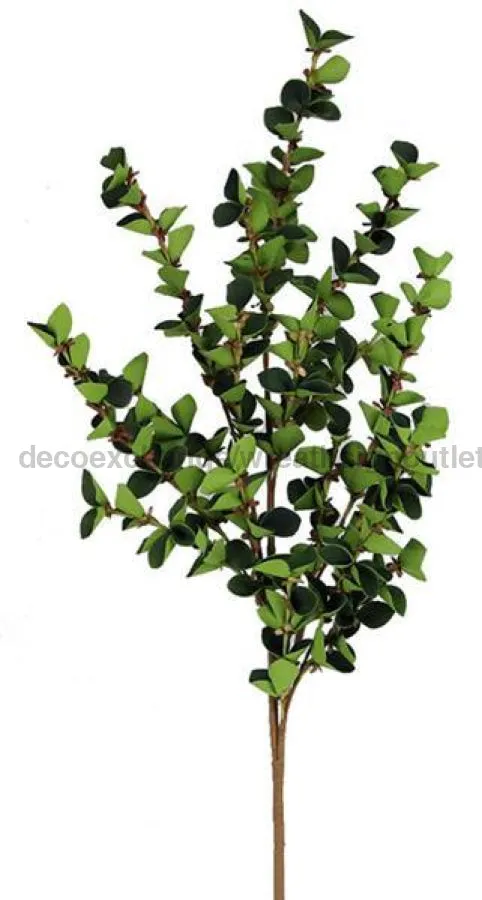 33"L Foam Eucalyptus/Paper Leaf Spray Tt Green FG547709