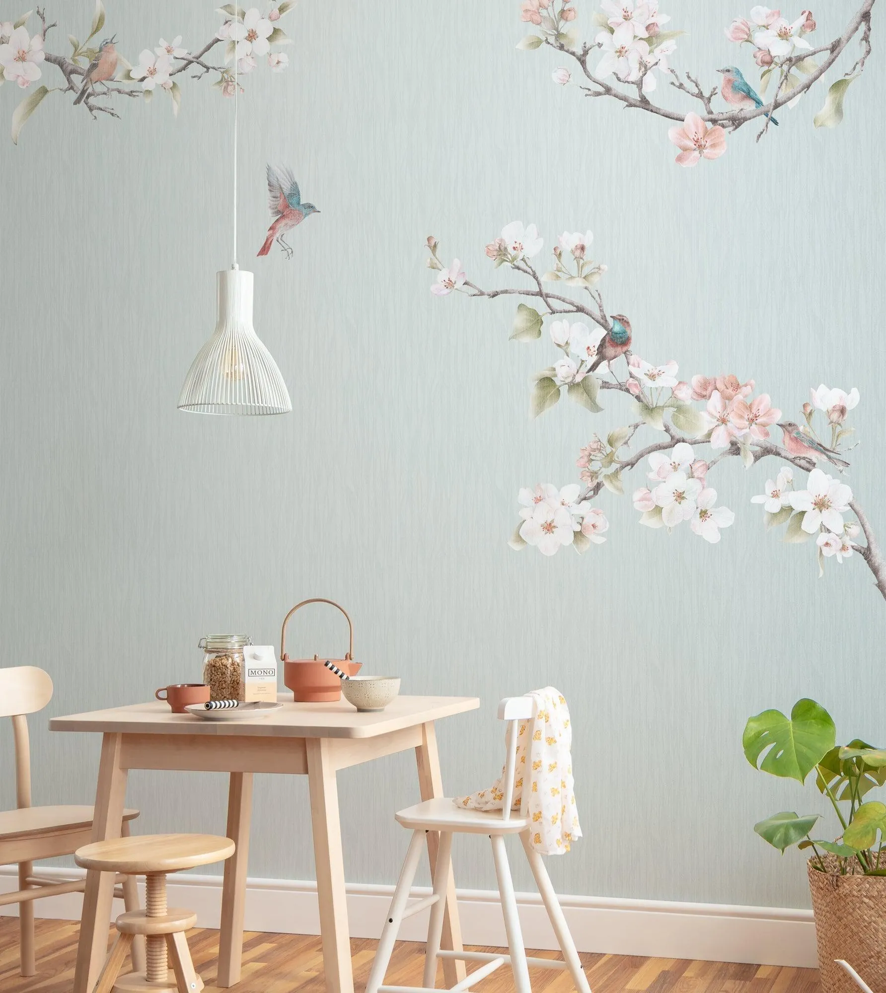 Apple Bloom Mural Wallpaper