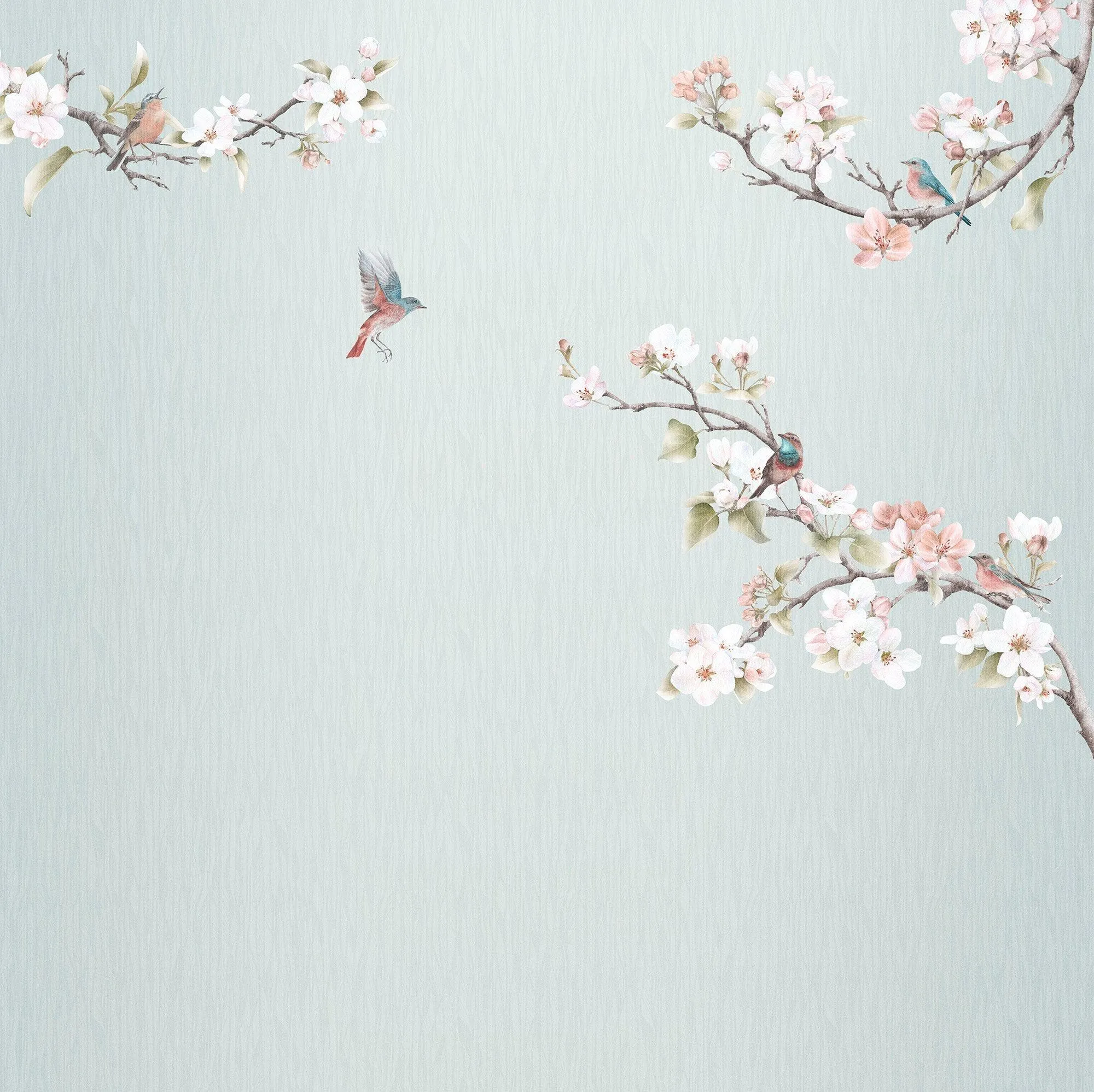 Apple Bloom Mural Wallpaper