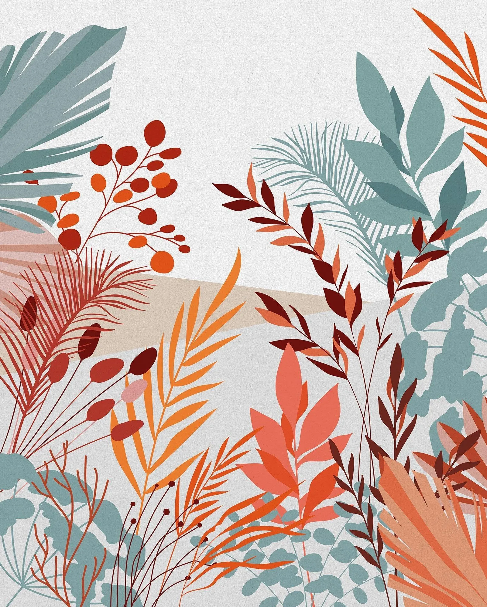 Aspiring Colours Mural Wallpaper