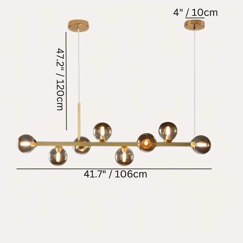 Astronex Linear Chandeliers