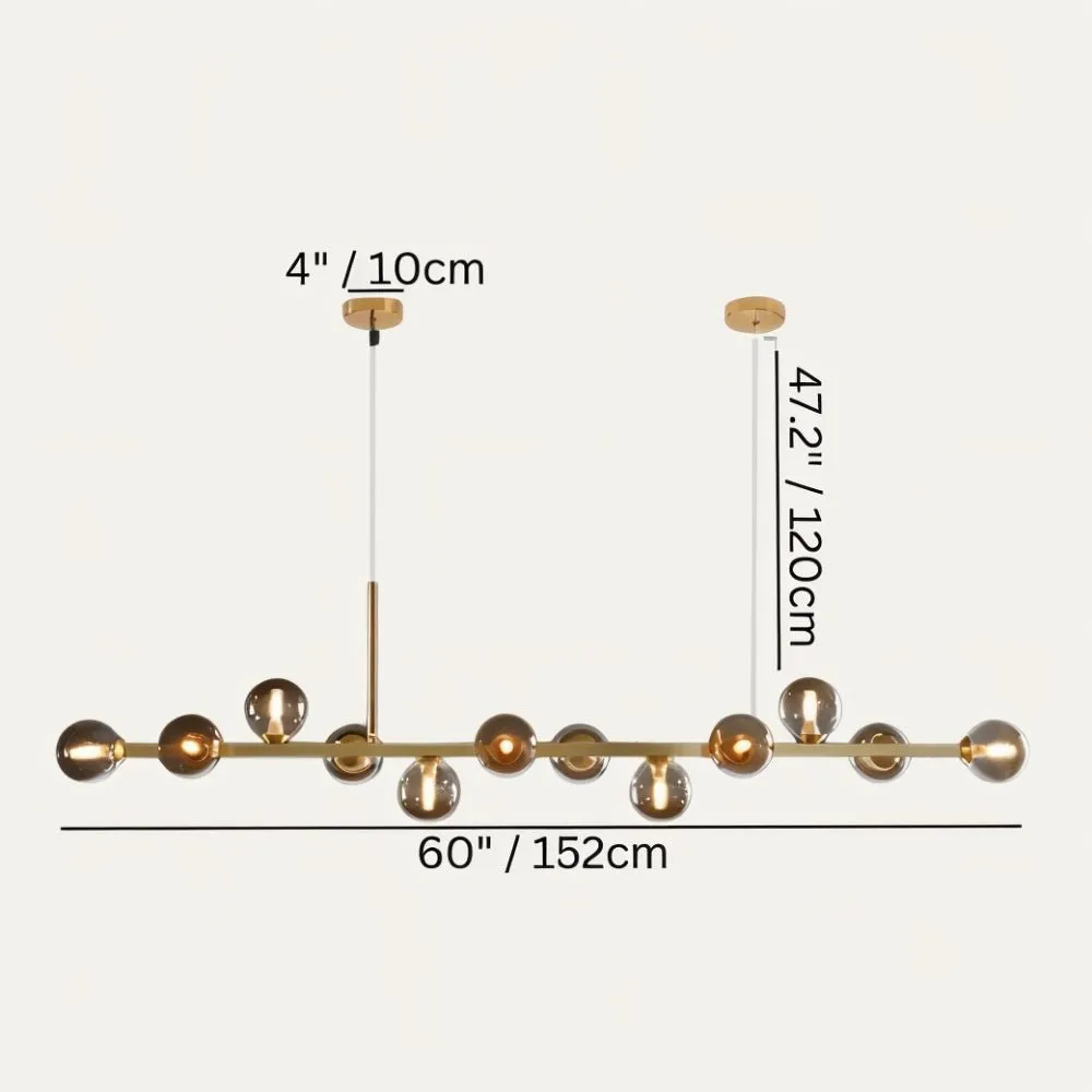 Astronex Linear Chandeliers