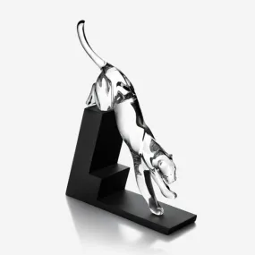 Baccarat | Panther The Leap - Clear