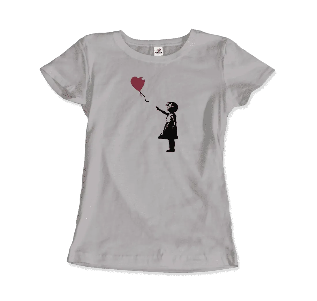 Banksy The Girl with a Red Balloon Artwork T-Shirt