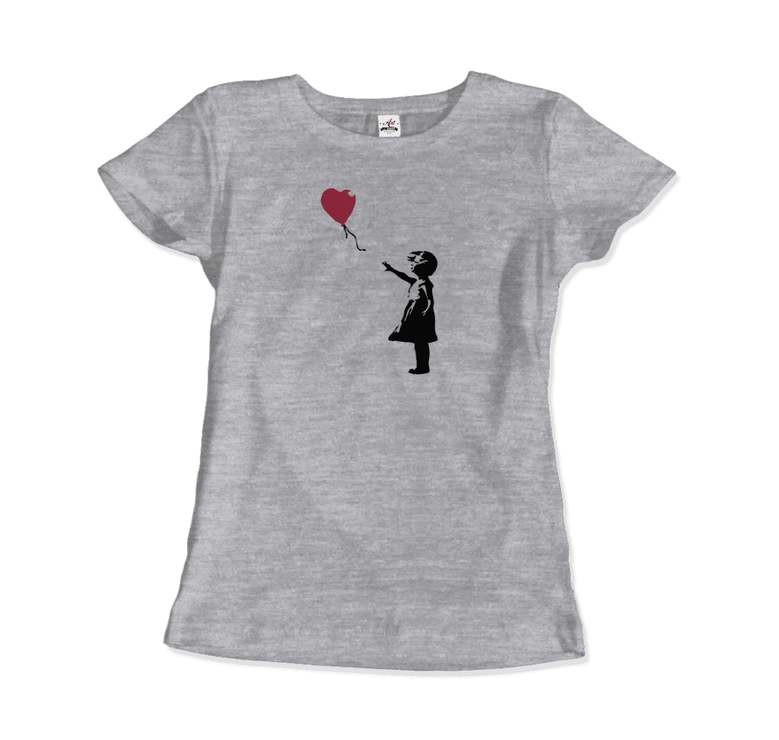 Banksy The Girl with a Red Balloon Artwork T-Shirt