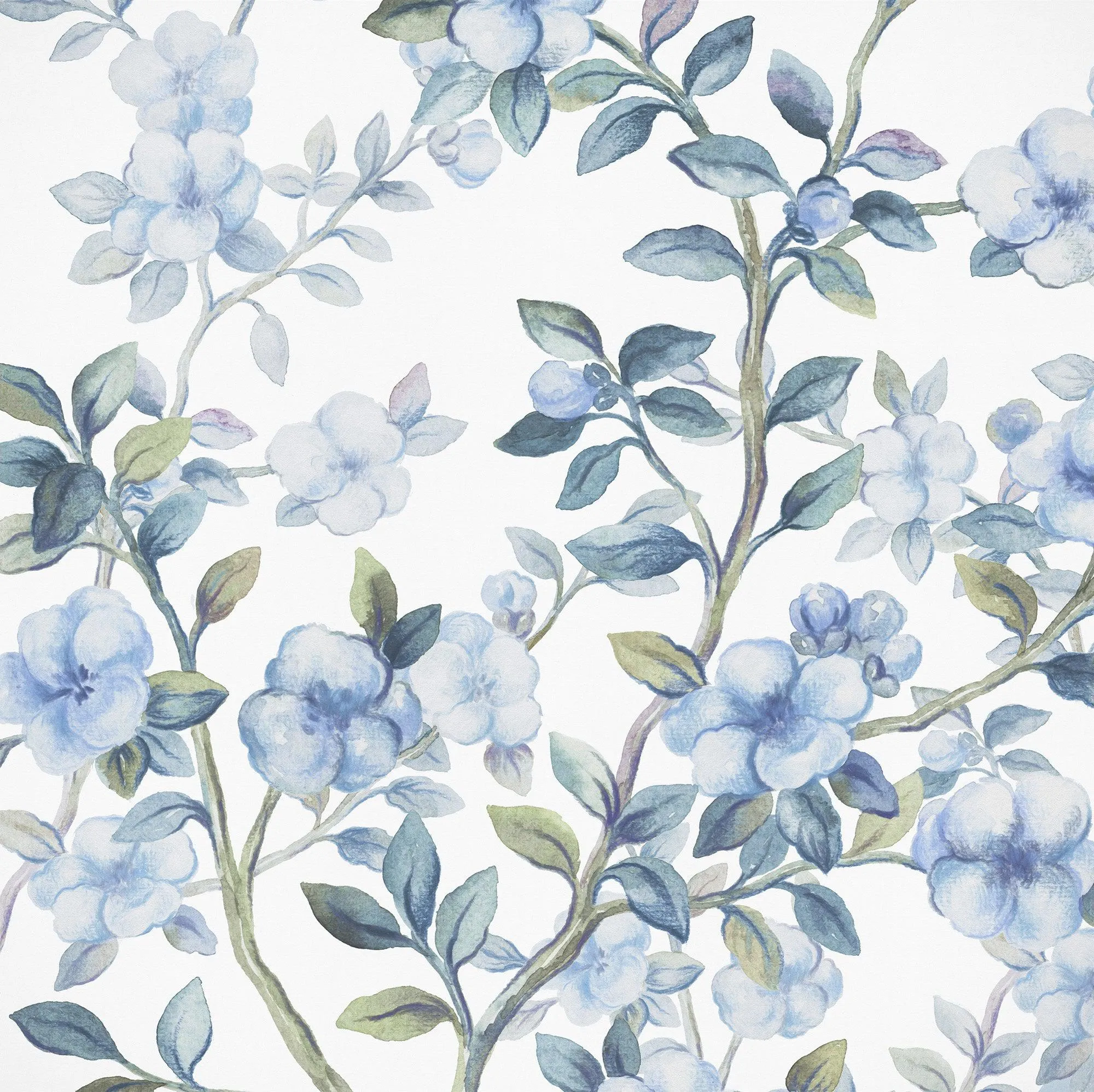 Bleu Ciel Mural Wallpaper