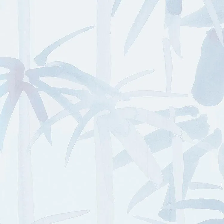 Blue Jungle Mural Wallpaper