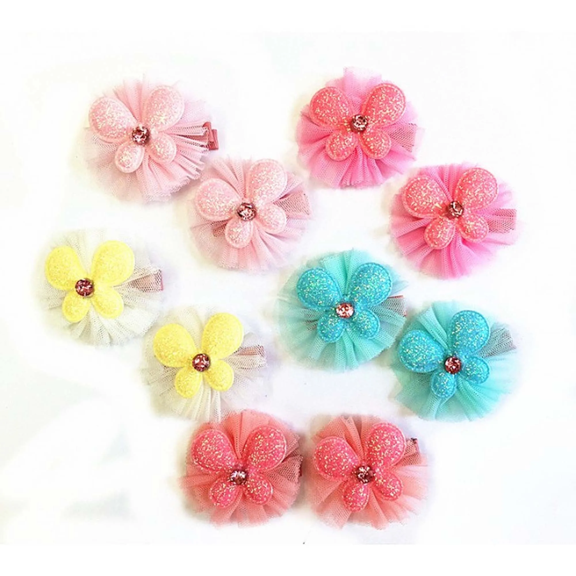 Butterfly Clip Set, Assortment, 4 Count