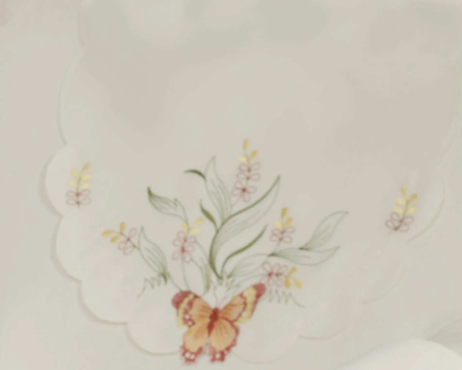 Butterfly Embroidered Table Runner