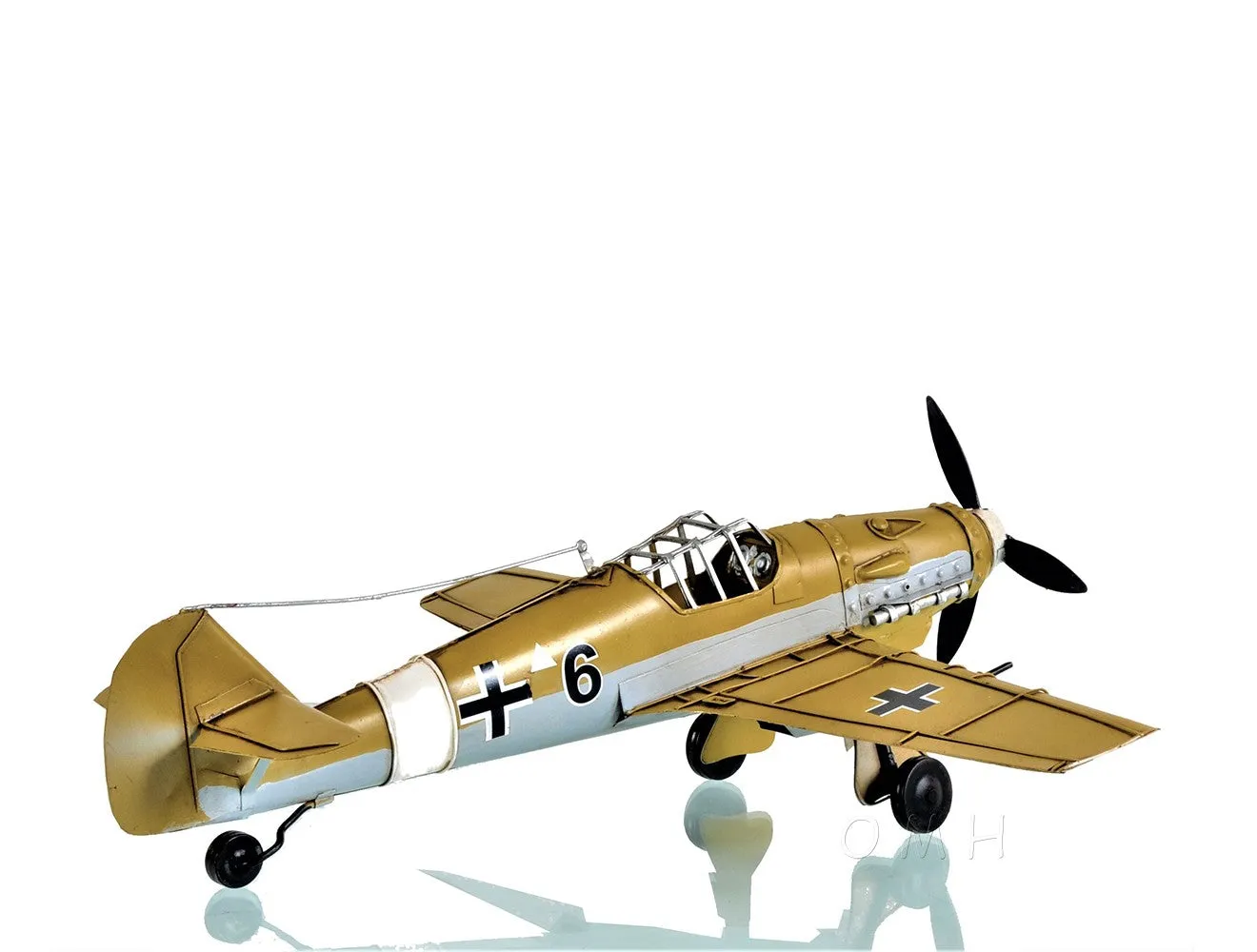 c1935 Messerschmitt BF 109 Fighter Sculpture By Homeroots