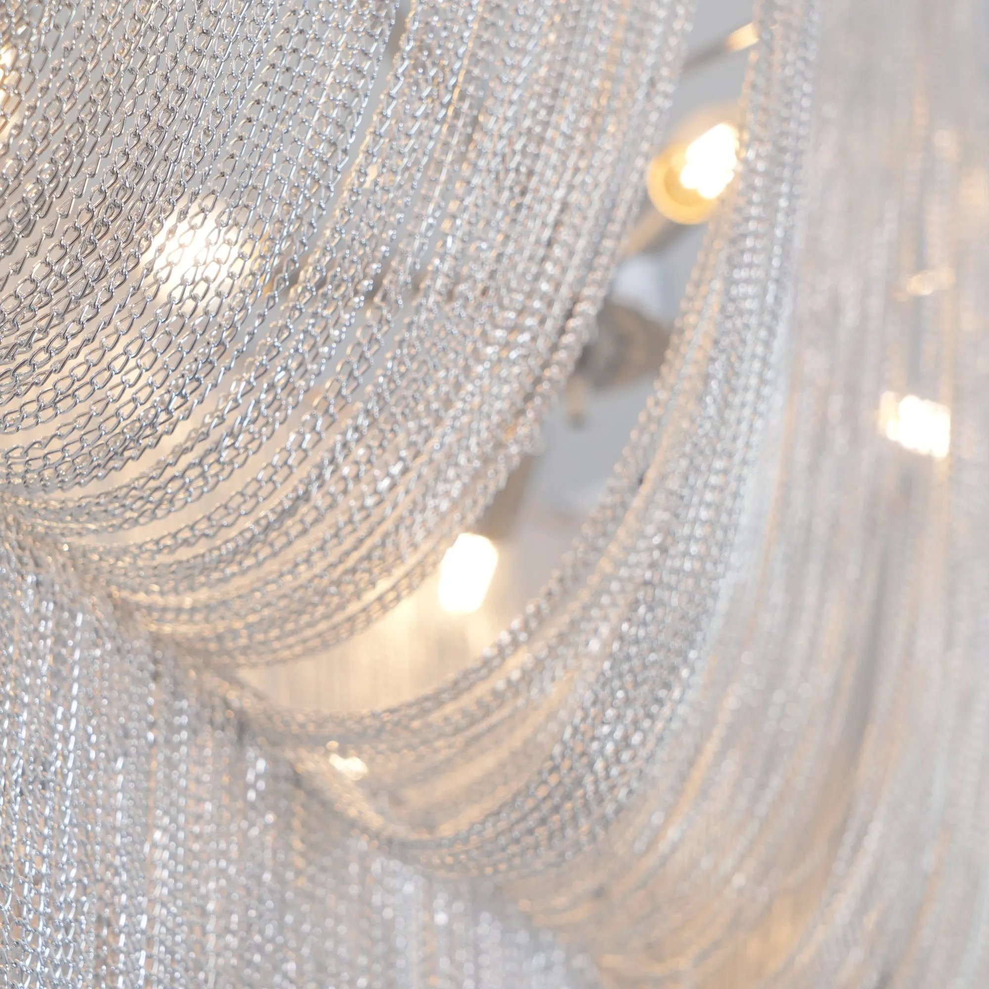 Chains Shimmering Chandelier