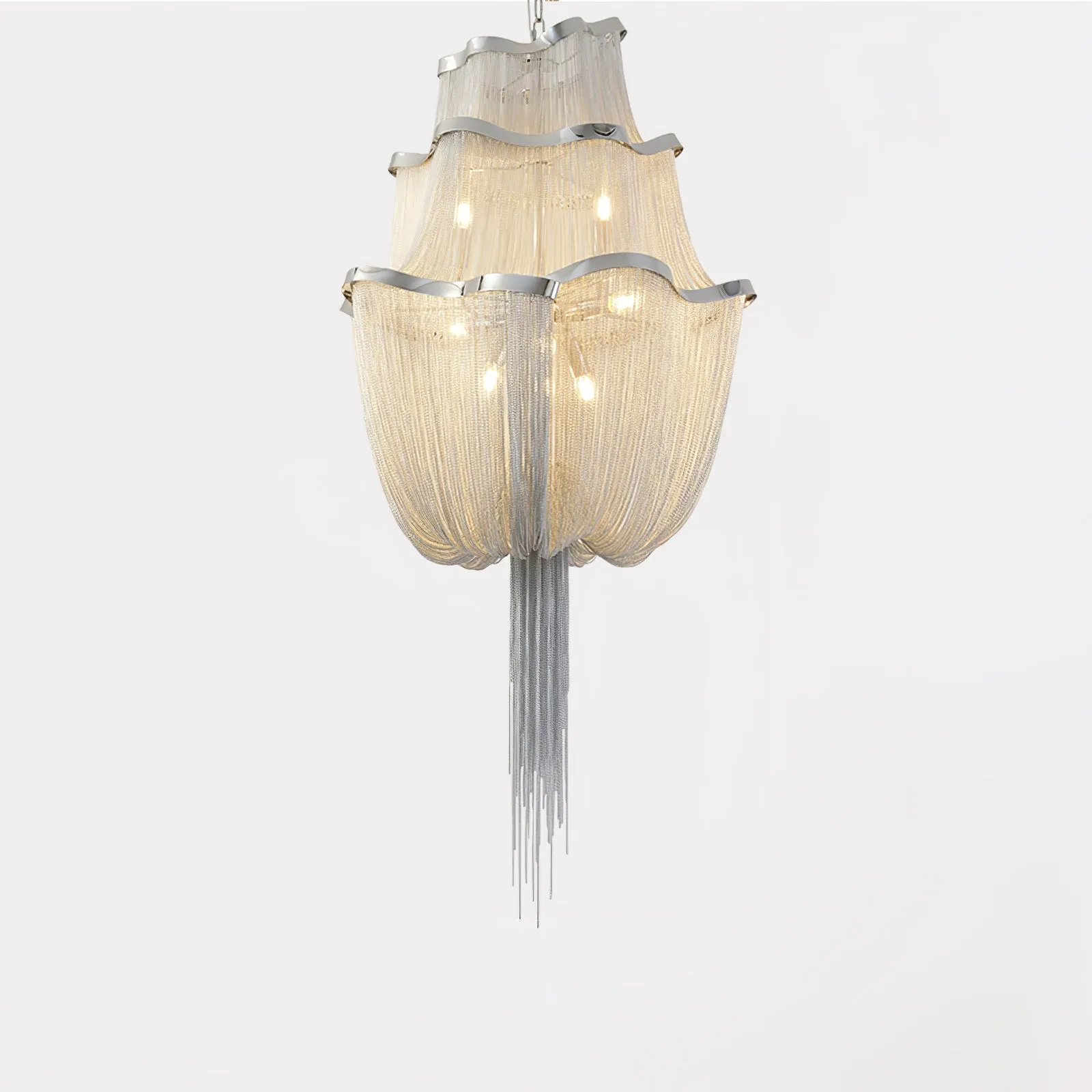 Chains Shimmering Chandelier