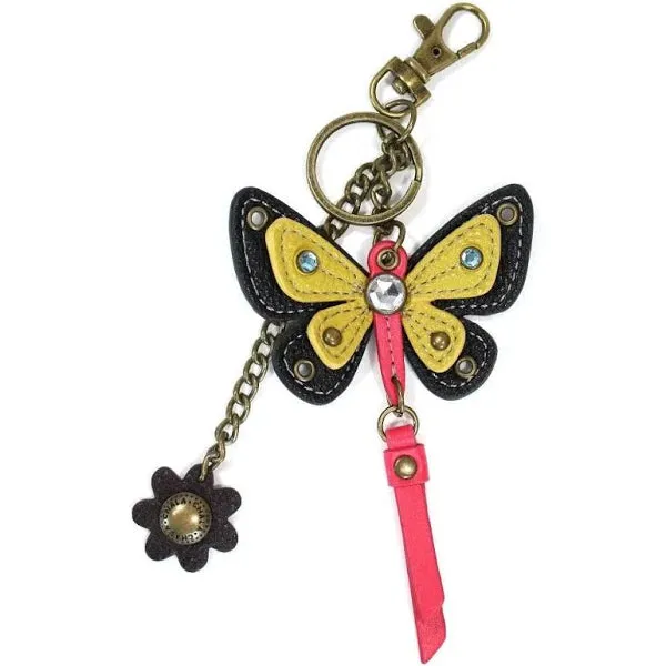 Chala Mini Yellow Butterfly Keychain
