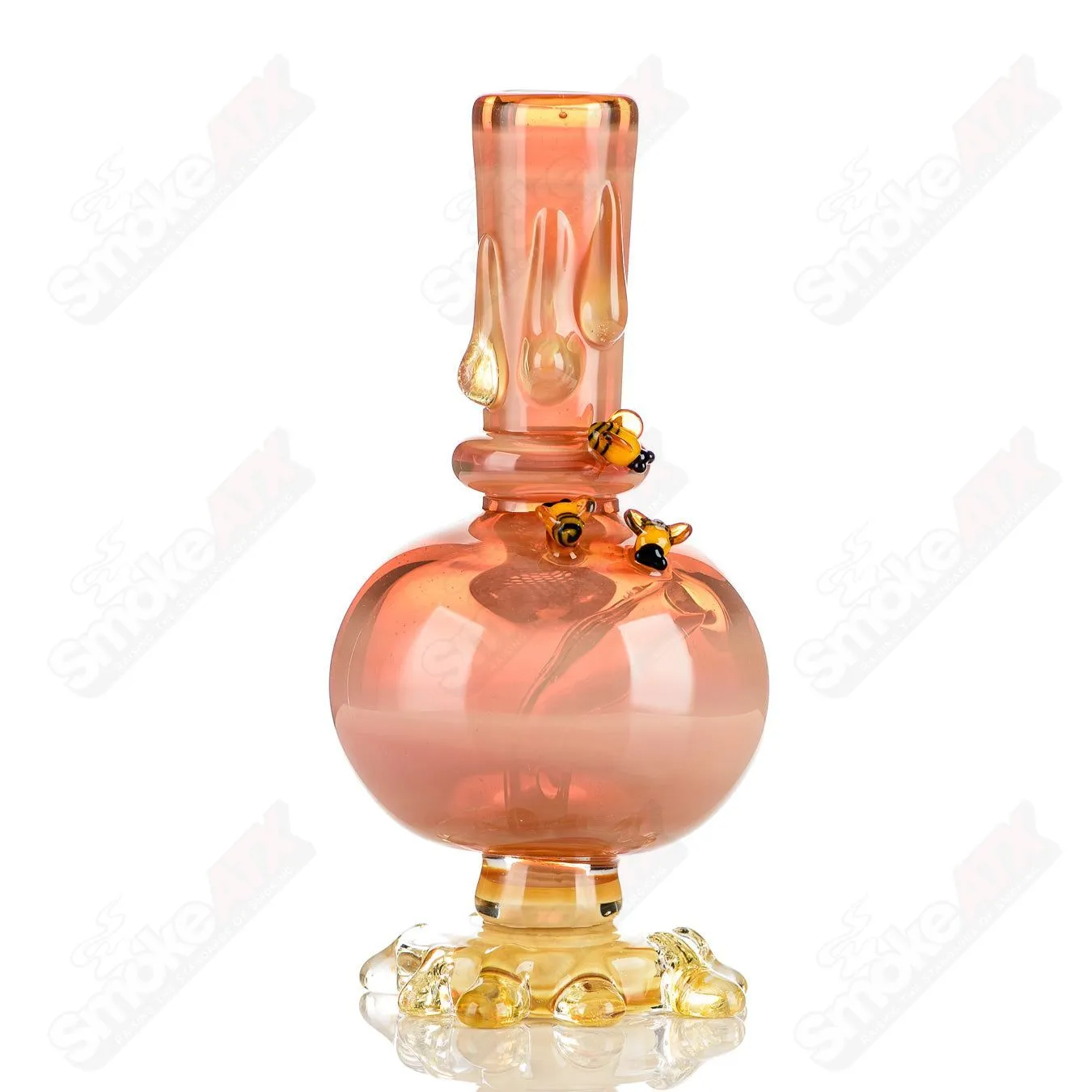 Cherry Blossom Pink Honeycomb Lamp Set Joe P Glass