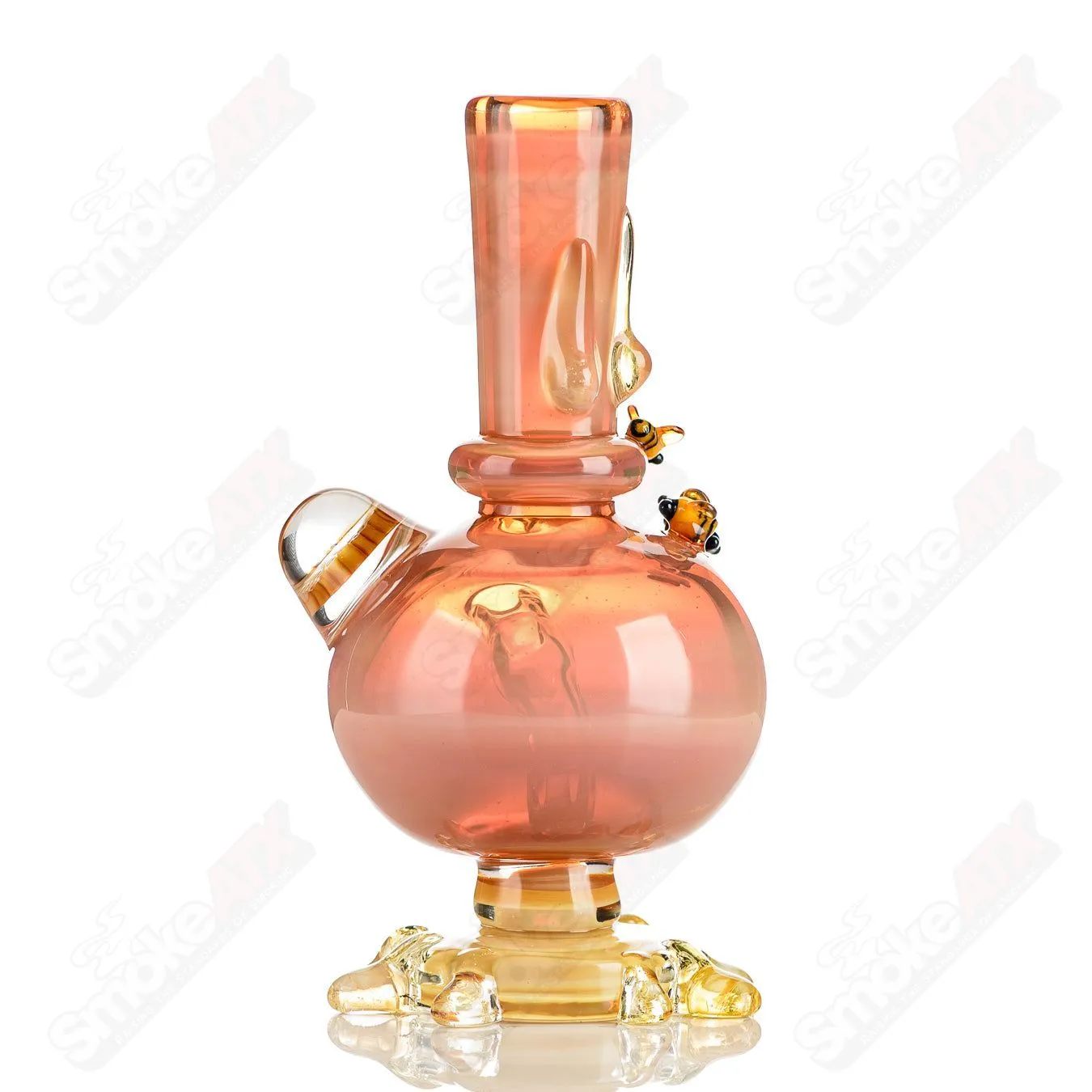 Cherry Blossom Pink Honeycomb Lamp Set Joe P Glass