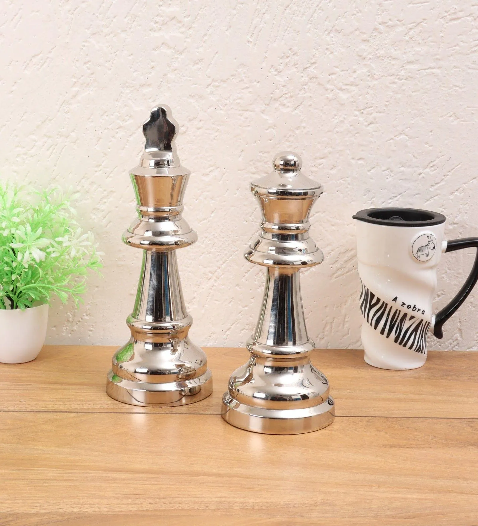 chess king queen nickel large