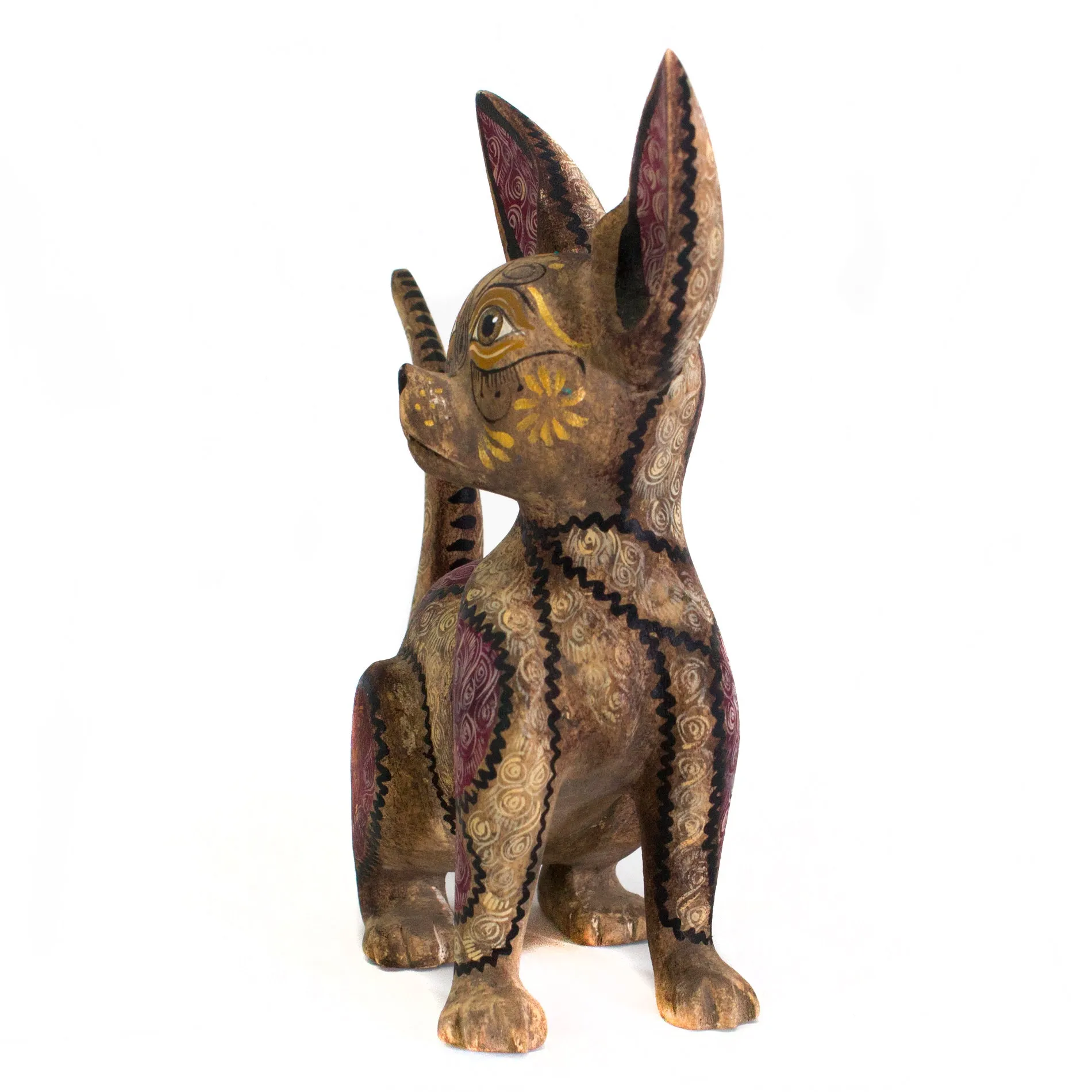 Chihuahua Dog Alebrije, Copal Wood