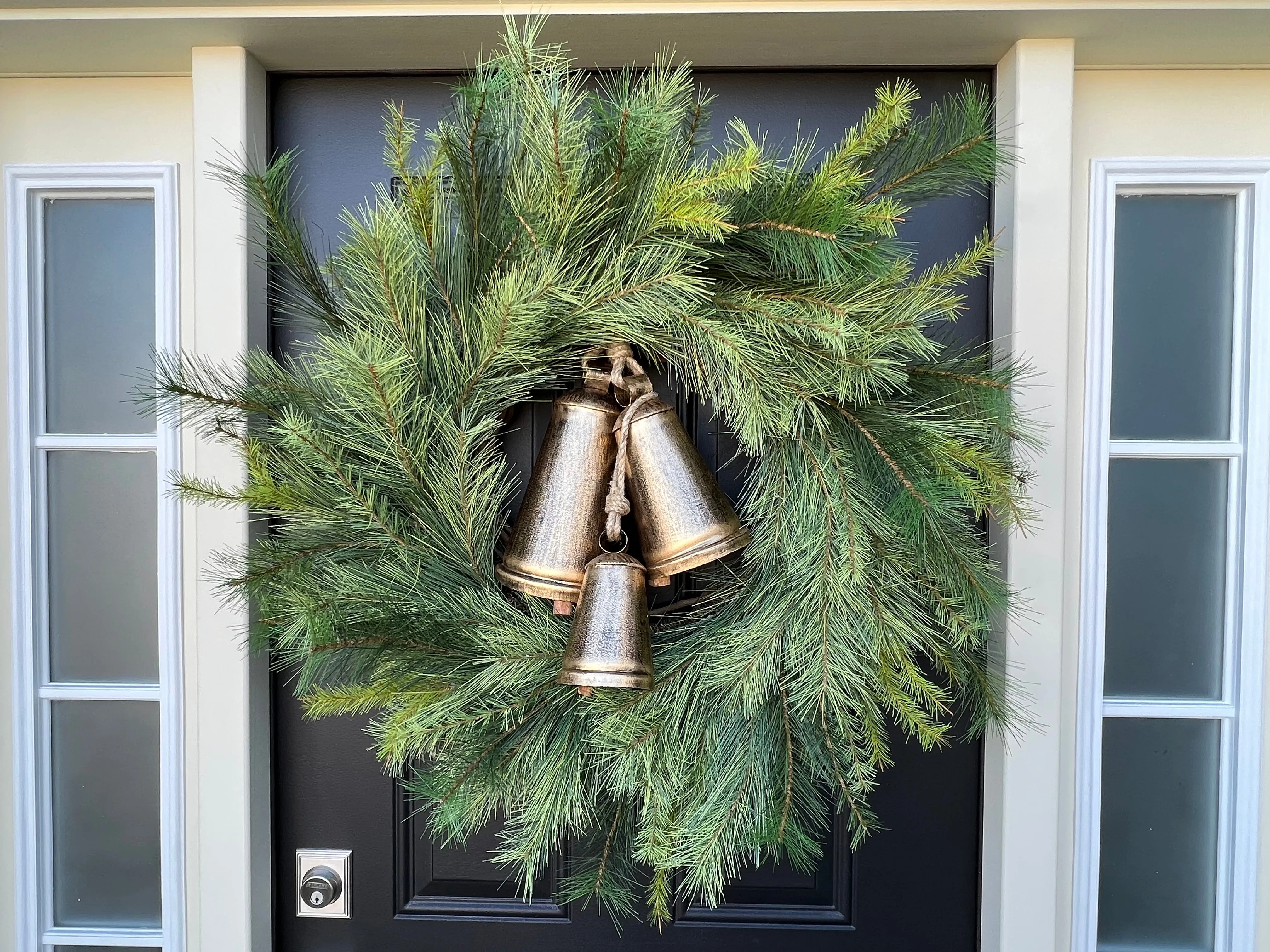 Christmas Bell Blessings Wreath