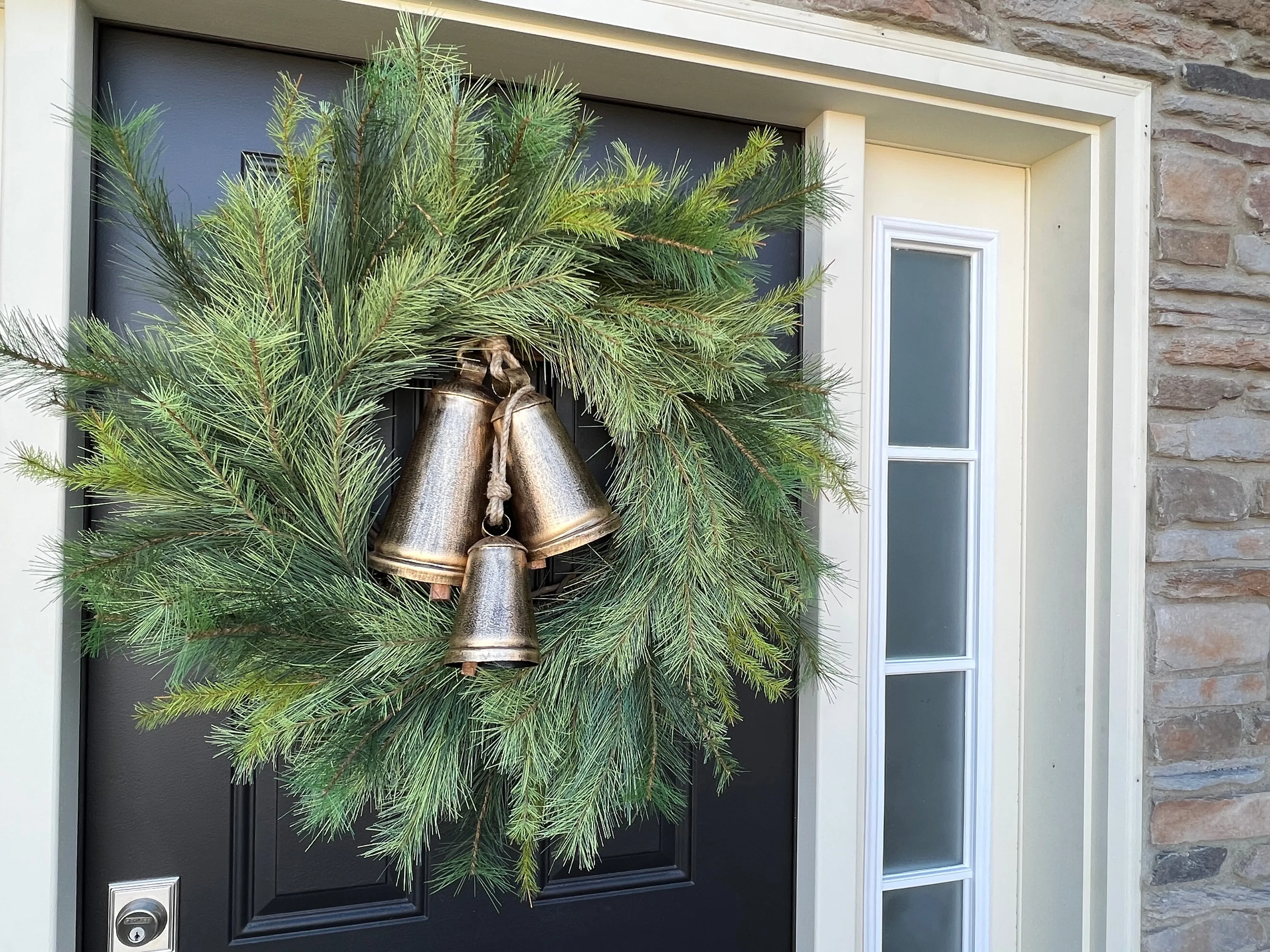 Christmas Bell Blessings Wreath
