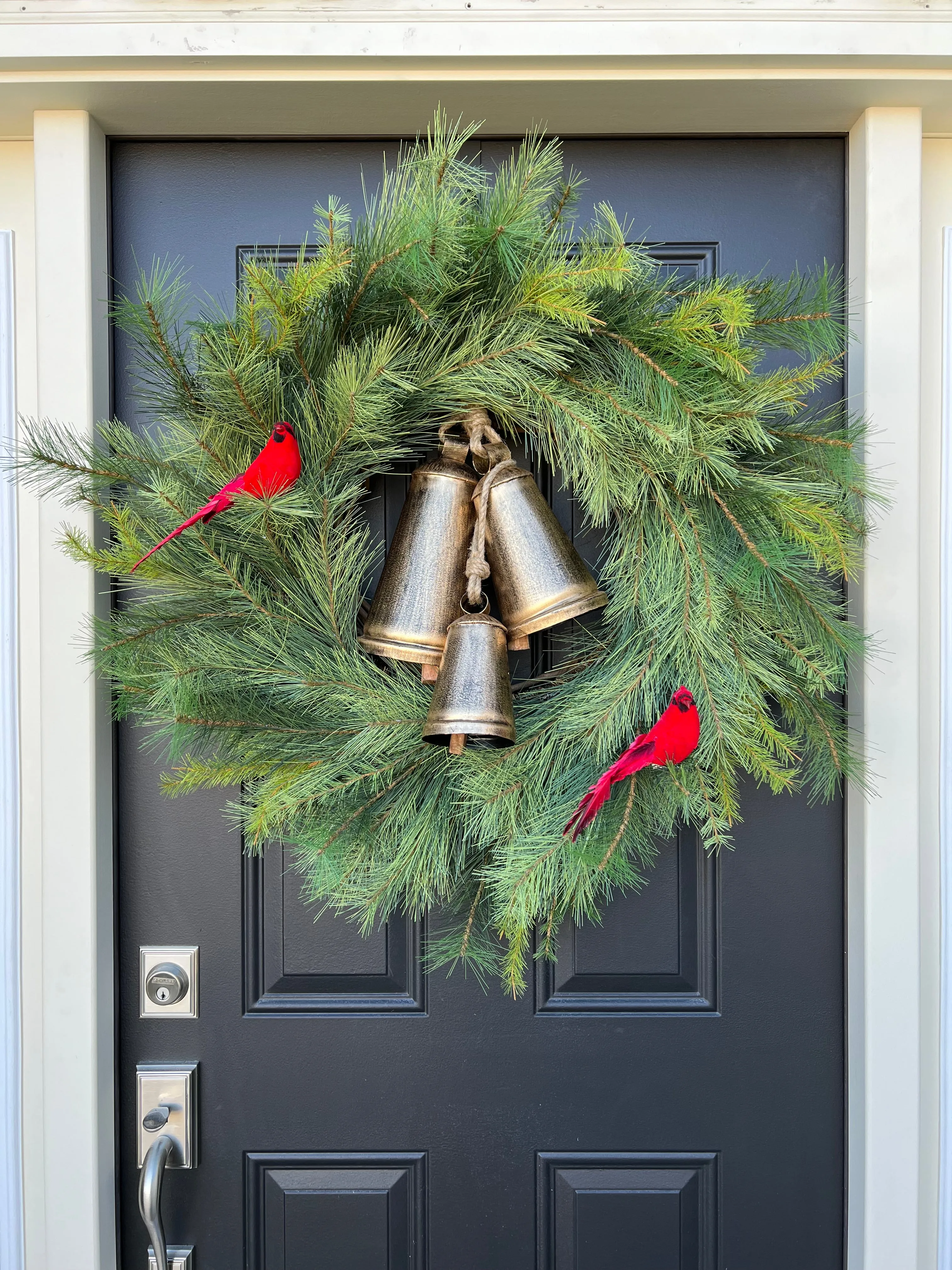 Christmas Bell Blessings Wreath