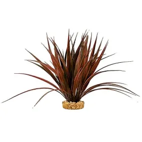 Colorburst Florals Mini Sword Plastic Aquarium Plant - Plum - Mini