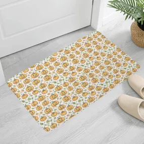 Cute Jack-O-Lanterns Plush Doormat