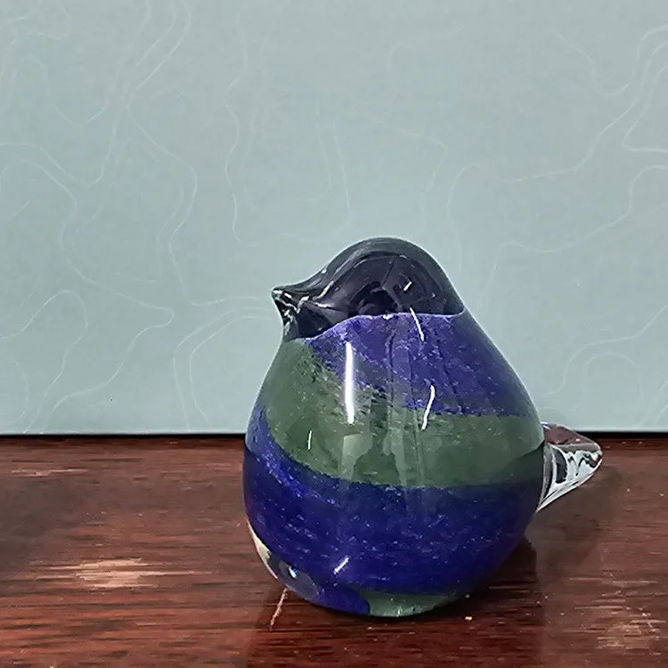 DECORATIVE GLASS BIRD