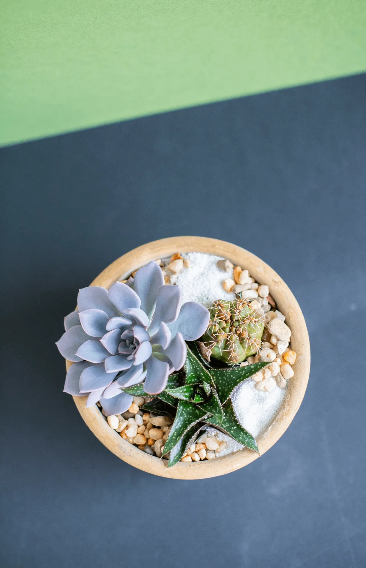 Decorative Materials: White Sand
