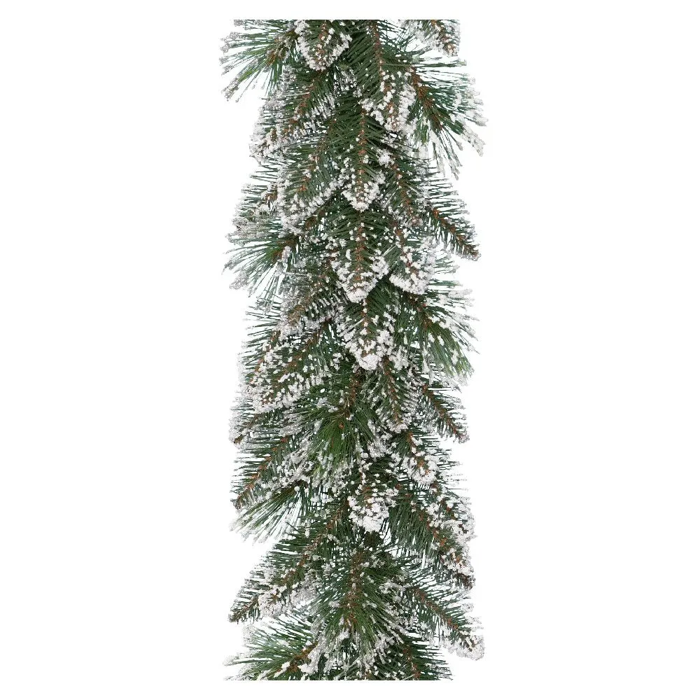 Everlands 2.7m Frosted Finley Garland