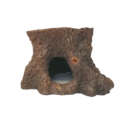 Fish Gear Tree Trunk Aquarium Ornament