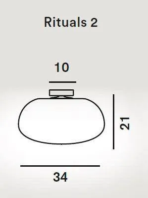 Foscarini Rituals 2 Flush Ceiling Light