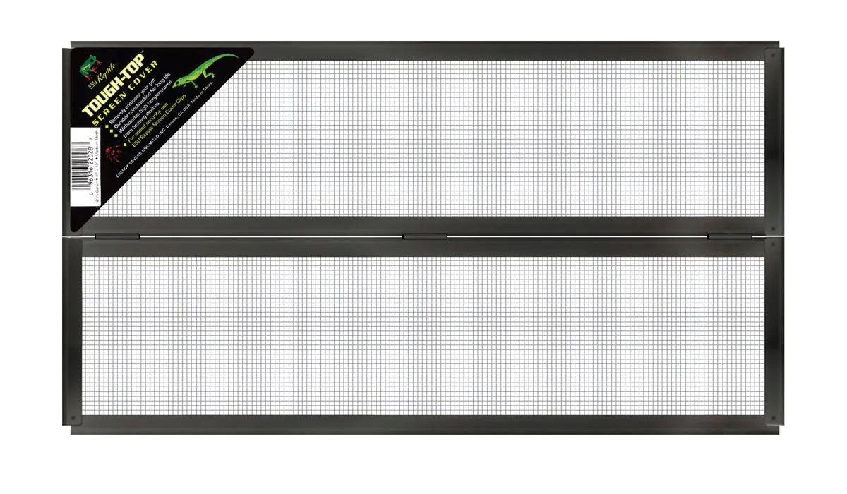 Fresh Air Screen Cover With Center Hinge