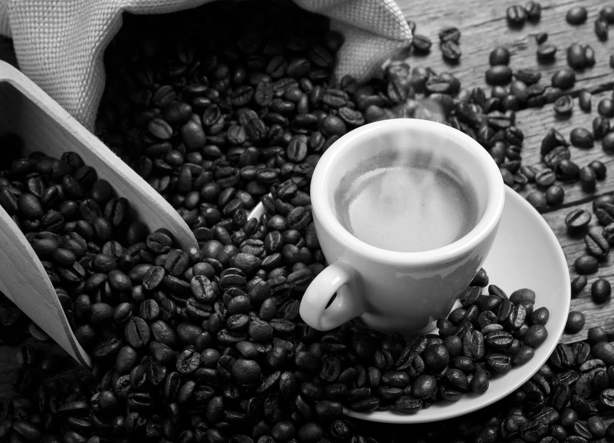 Fresh Coffee Beans Wall Mural