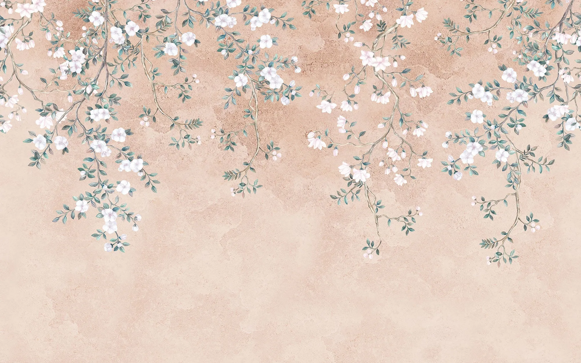 Hanging Hanami Mural Wallpaper