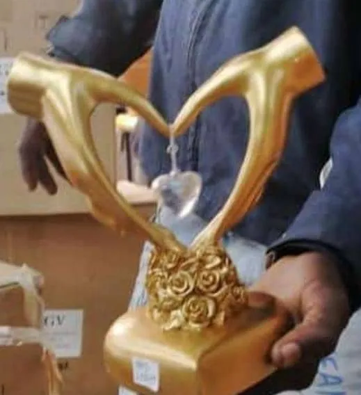 Heart Sculpture Home Décor