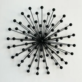 Hoshi Black Metal Wall Art