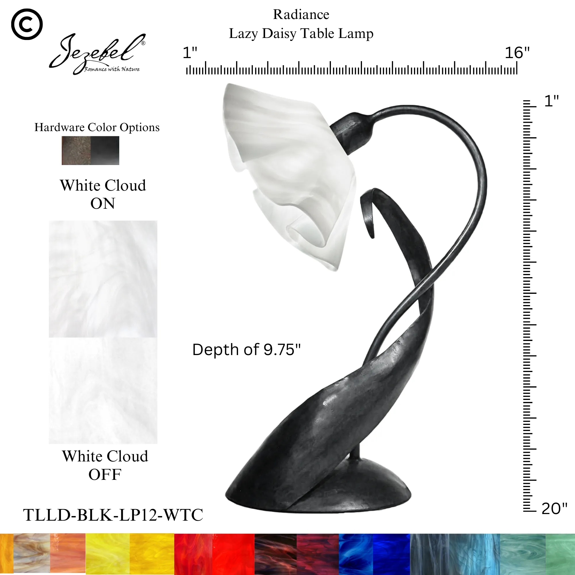 Jezebel® Lily Lazy Daisy Table Lamp