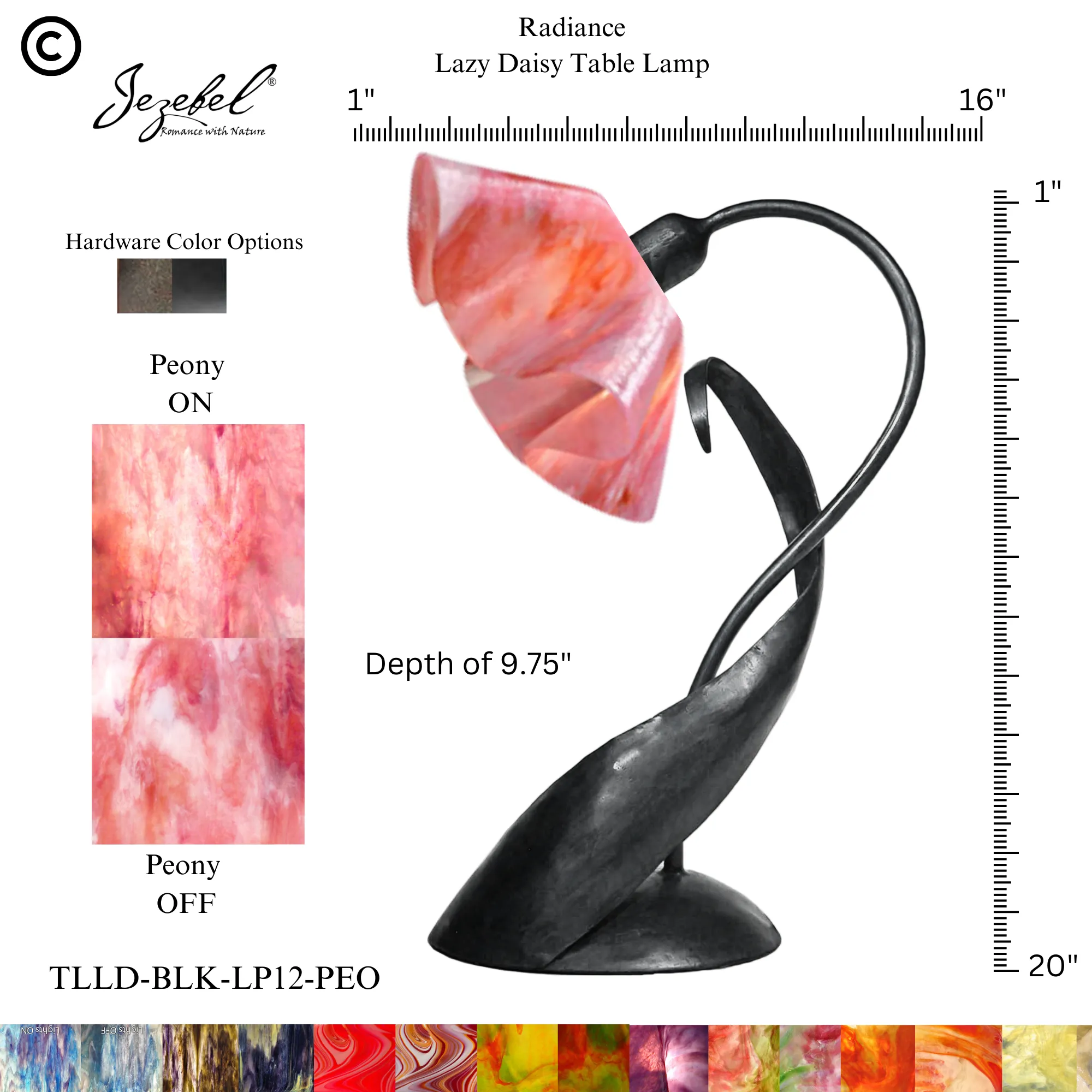 Jezebel® Lily Lazy Daisy Table Lamp