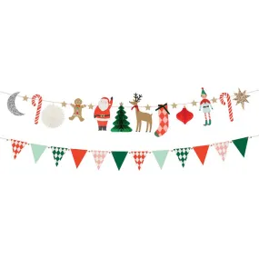 Jolly Christmas Garlands, 2 Count