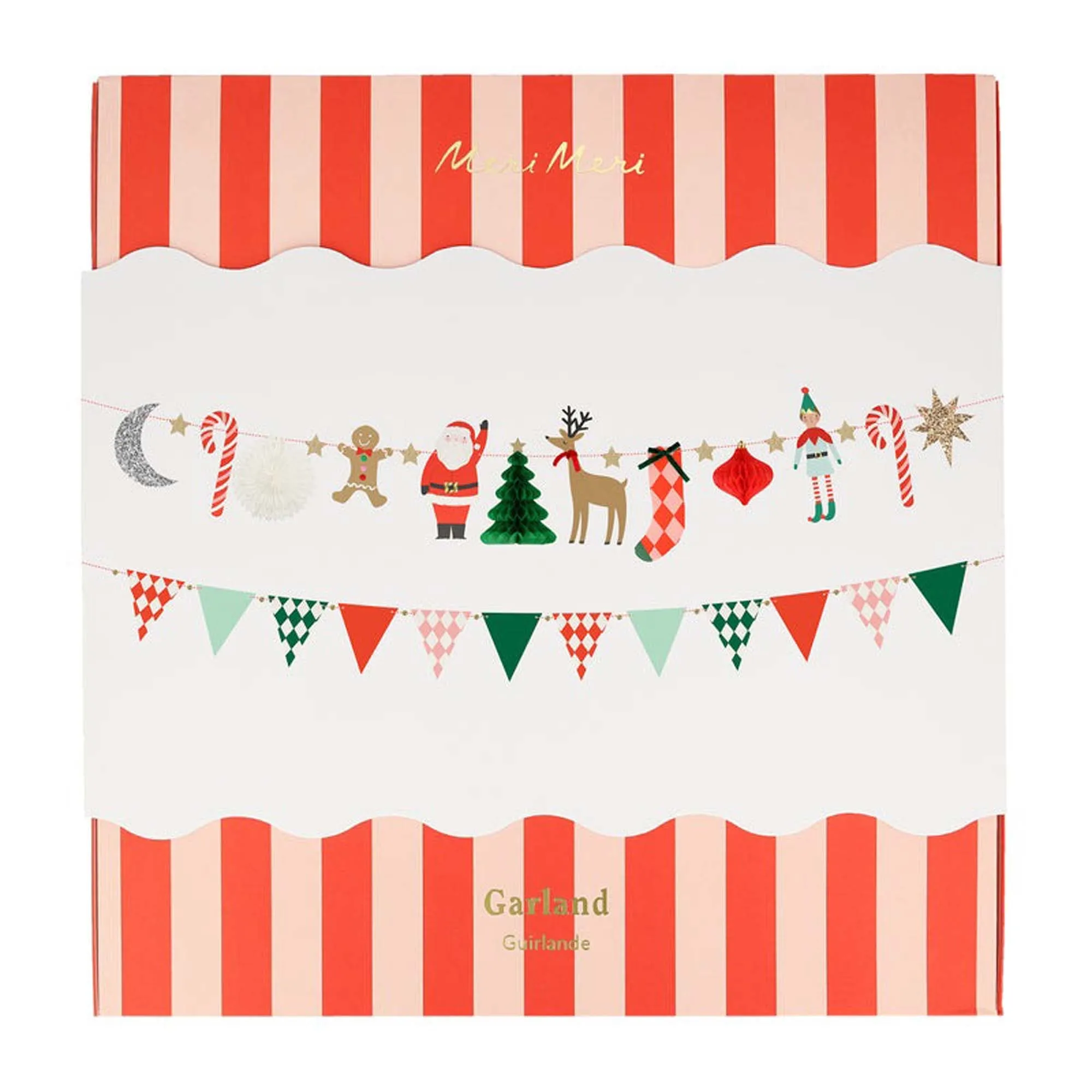 Jolly Christmas Garlands, 2 Count