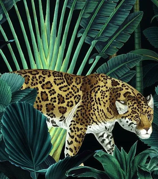 Jungle Night Mural Wallpaper