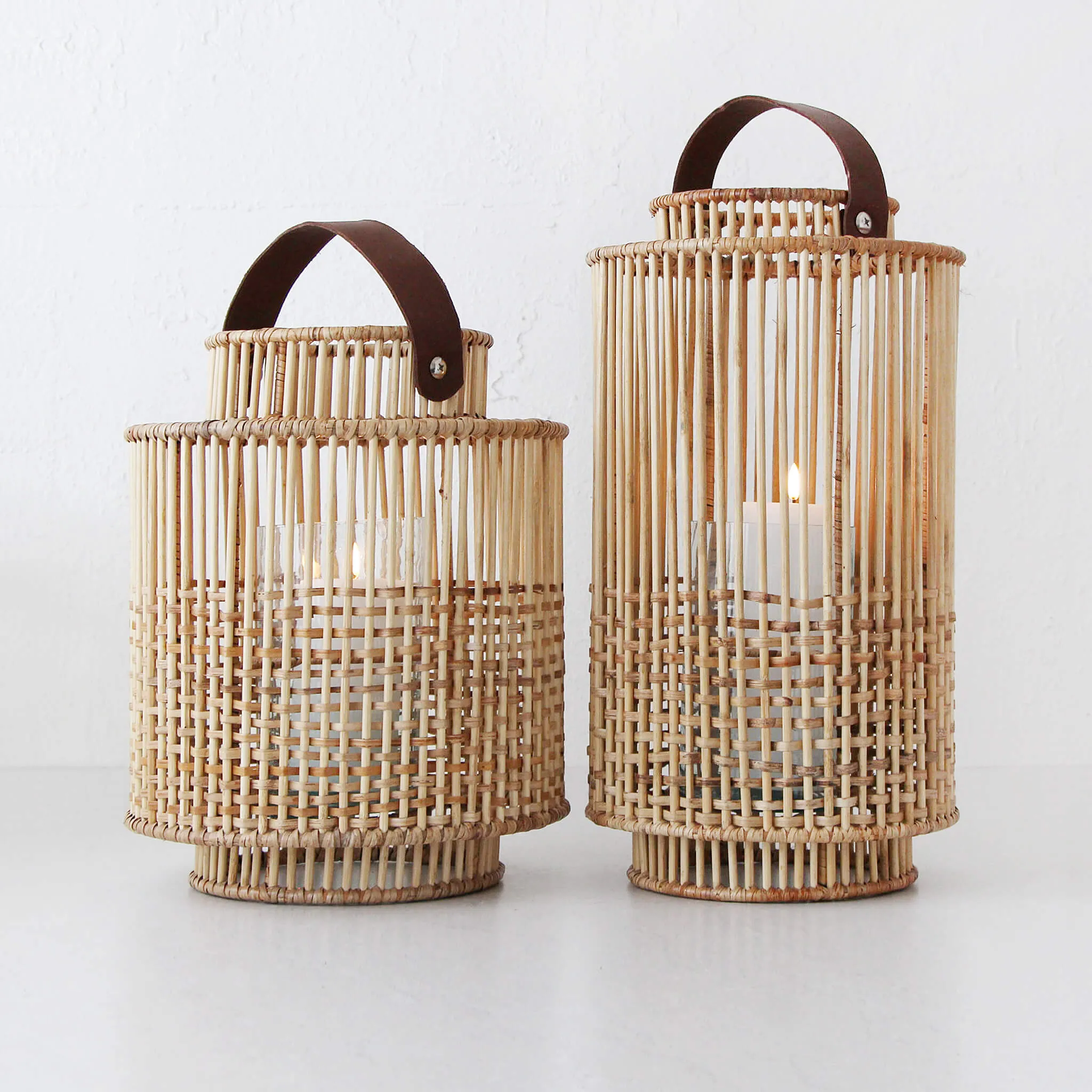 LE PORTIV RATTAN LANTERN  |  X LARGE  |  NATURAL RATTAN
