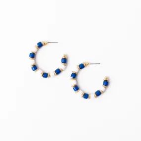 MD Blue&White Cara Earring