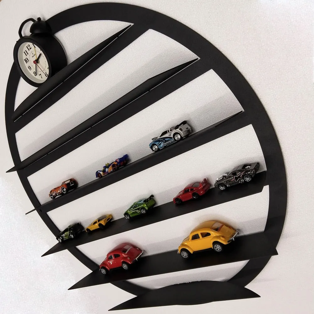 Model Car Display Shelf With Custom Names