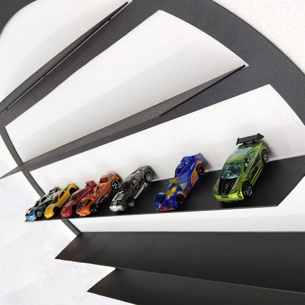 Model Car Display Shelf With Custom Names