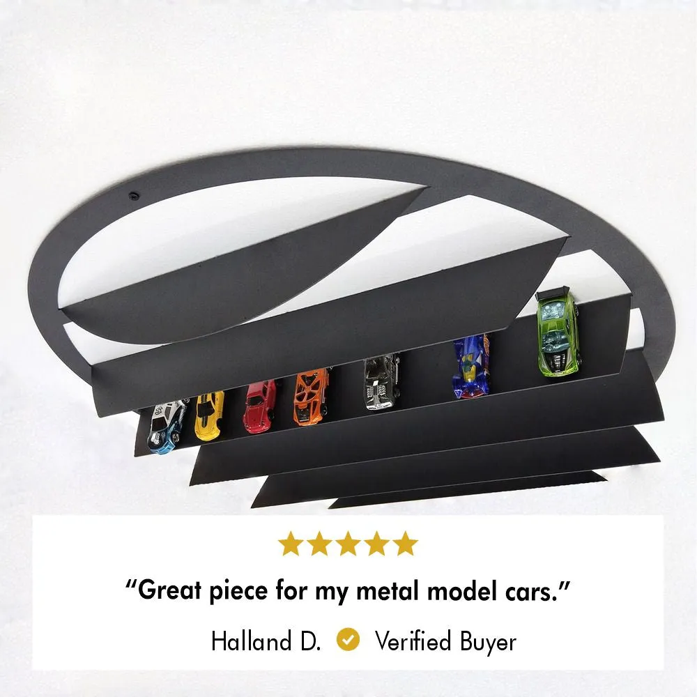 Model Car Display Shelf With Custom Names