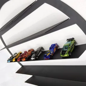 Model Car Display Shelf With Custom Names
