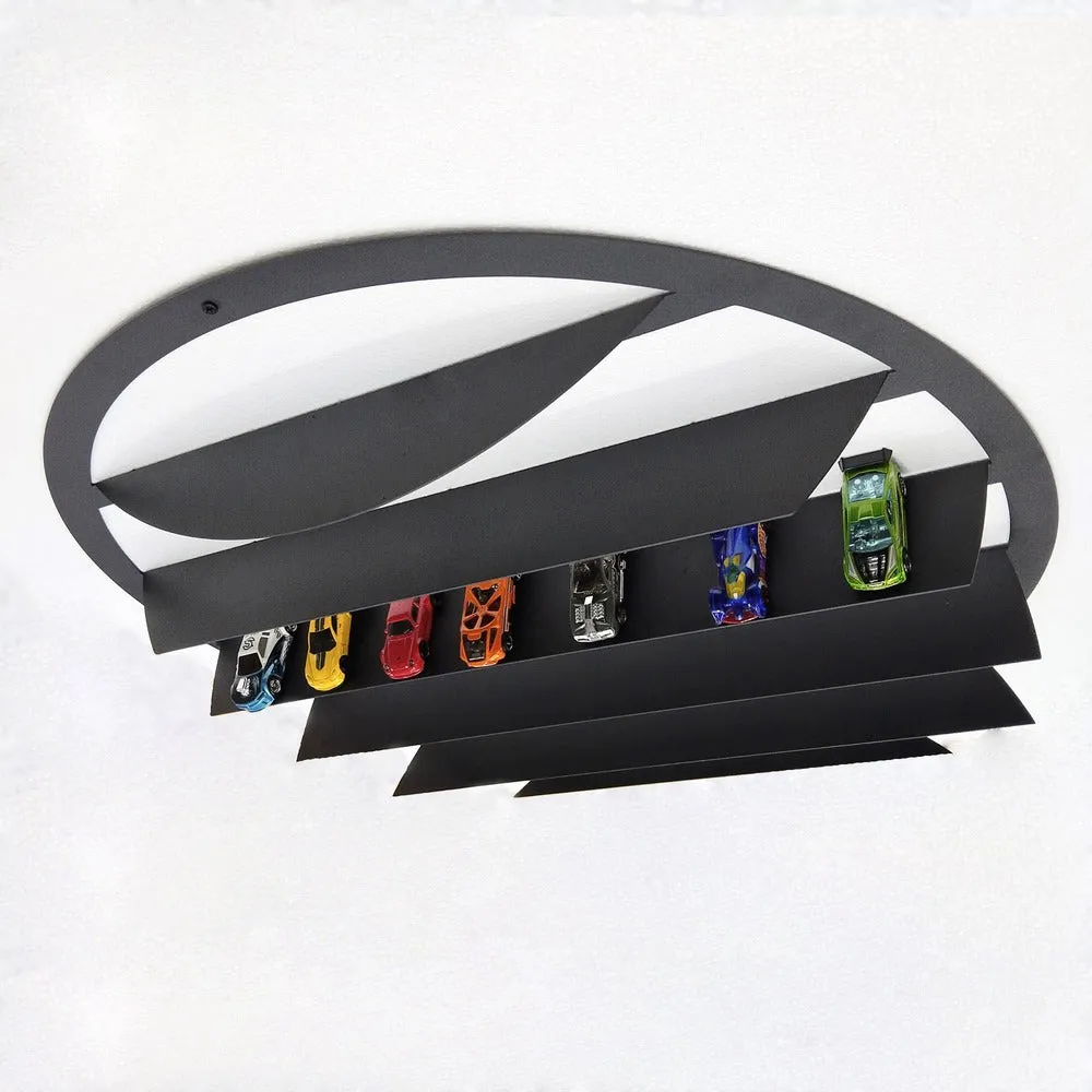 Model Car Display Shelf With Custom Names